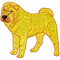 Dogs Embroidery Design 12 Dogs Embroidery Design 12
